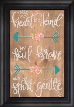 Framed Gentle Spirit Arrows Print