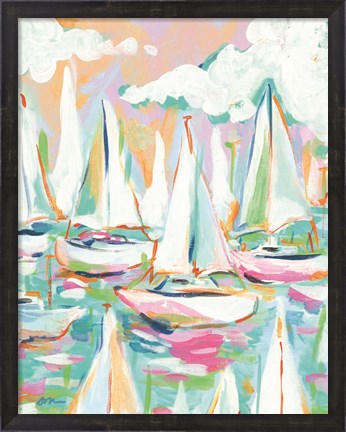 Framed Sailboat Sea Print
