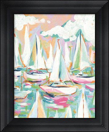 Framed Sailboat Sea Print