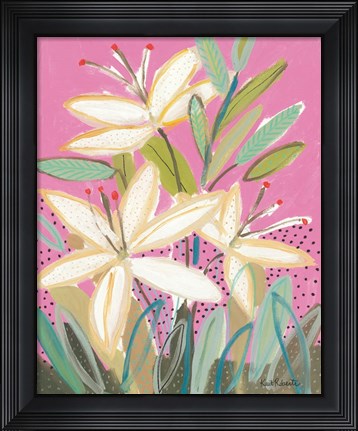 Framed Let&#39;s Root for Each Others Print