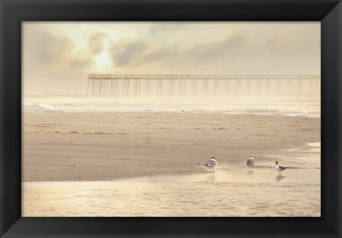 Framed Ocean City Pier Print