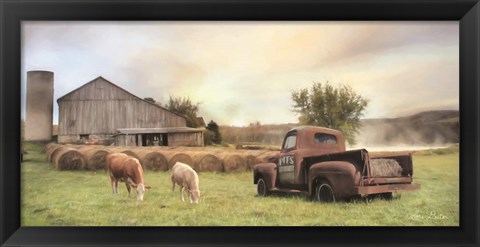 Framed Tioga Country Farmland Print