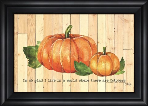 Framed Favorite Month Print
