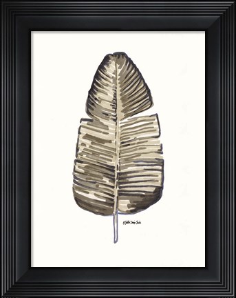 Framed Modern Palm 1 Print