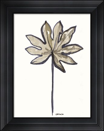 Framed Modern Palm 2 Print