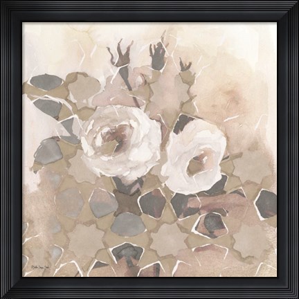 Framed Transitional Blooms 1 Print
