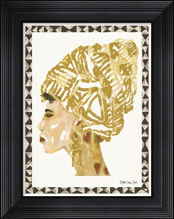 Framed Side Portrait 2 Print