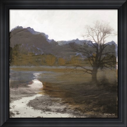 Framed Winter Landscape 6 Print