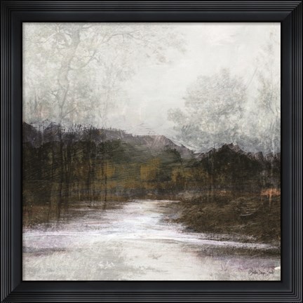 Framed Winter Landscape 7 Print