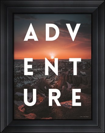 Framed Adventure Landscape Print
