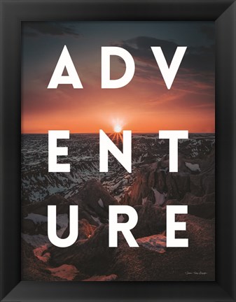 Framed Adventure Landscape Print