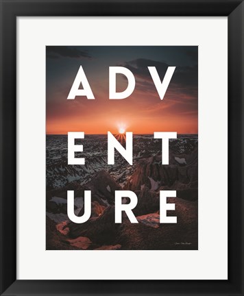 Framed Adventure Landscape Print