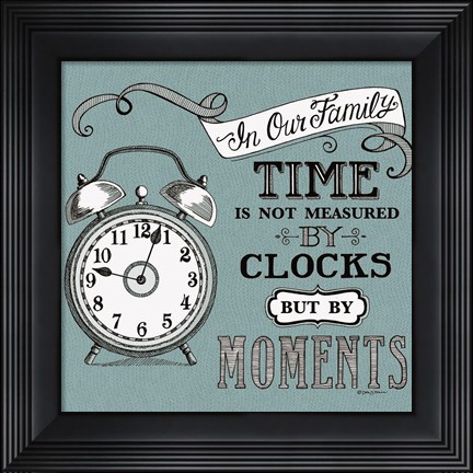 Framed In Our Family Print