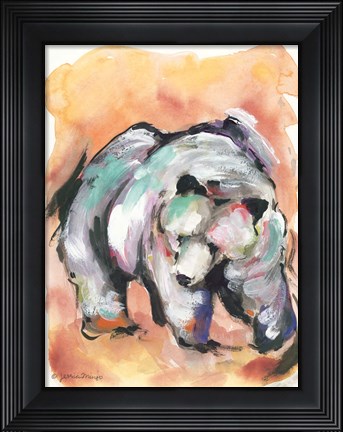 Framed Mountain Grisly Print