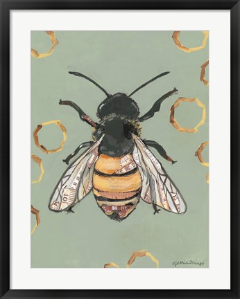 Framed Bee Print