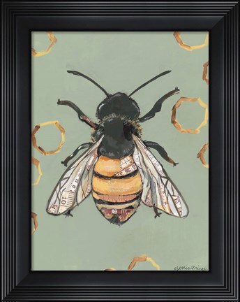 Framed Bee Print