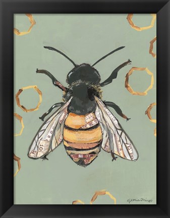 Framed Bee Print