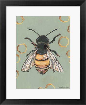 Framed Bee Print