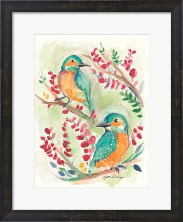 Framed Birds of a Feather Print