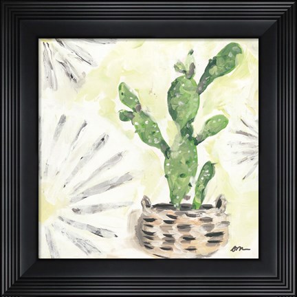 Framed Bono Cactus Print