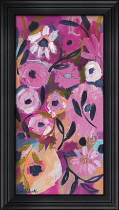Framed Midnight Blooms Print
