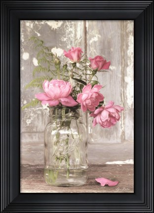 Framed True Rose Print