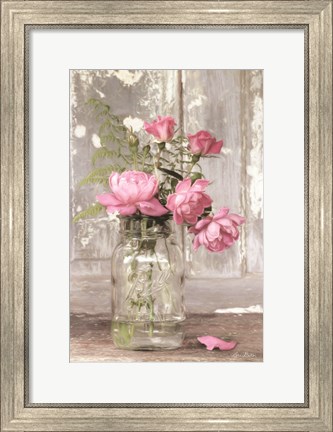 Framed True Rose Print
