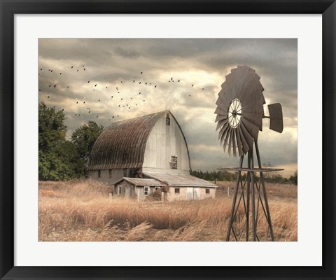 Framed Henderson Bay Farm Print