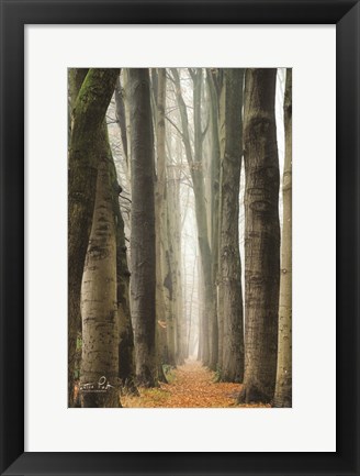 Framed Narrow Alley in the Netherlands Print