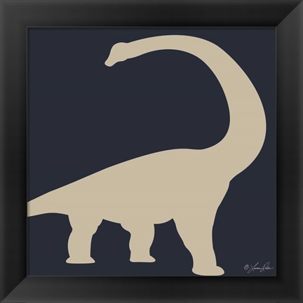 Framed Dino II Print