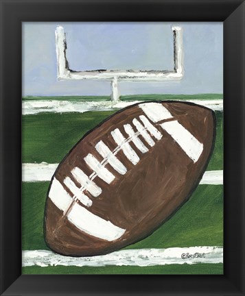 Framed Football Print