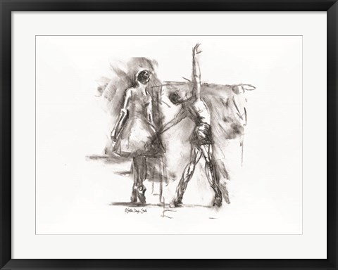 Framed Dance Figure 3 Print