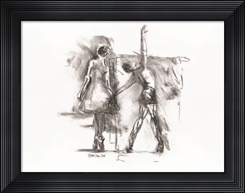 Framed Dance Figure 3 Print