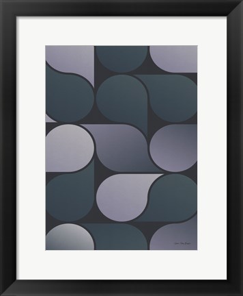 Framed Geometric Loop Print