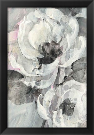 Framed White Delight II Print