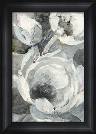 Framed White Delight I Print