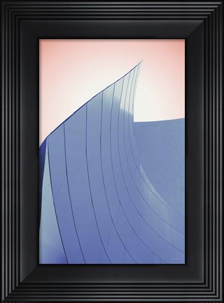 Framed Skyscraper II Spring Print