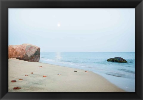 Framed Coastal Rocks Print