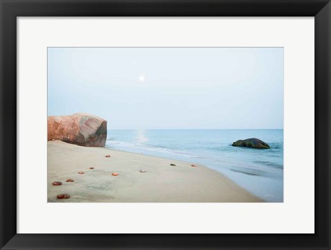 Framed Coastal Rocks Print