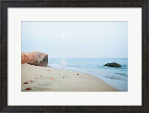Framed Coastal Rocks Print