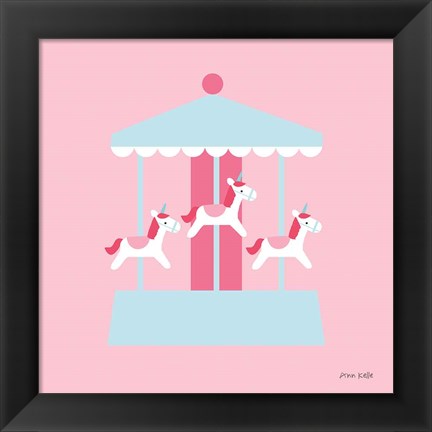 Framed Merry Go Round Print