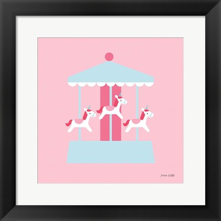 Framed Merry Go Round Print