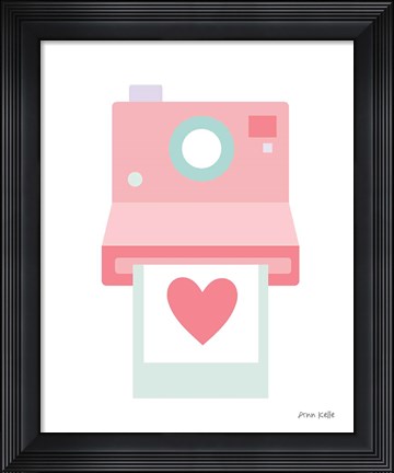 Framed Polaroid Camera Print