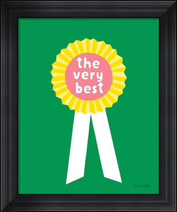 Framed Very Best Award Print
