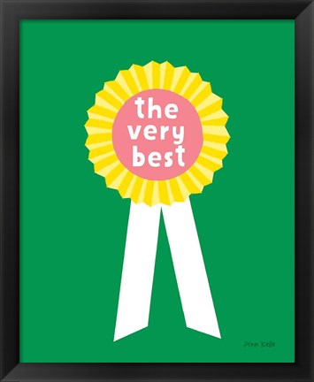 Framed Very Best Award Print