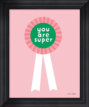 Framed Super Award Print