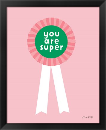 Framed Super Award Print