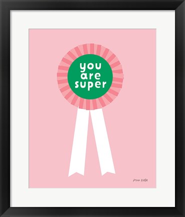 Framed Super Award Print