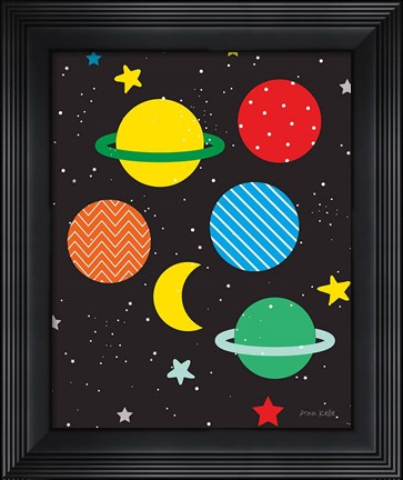 Framed Outer Space Print