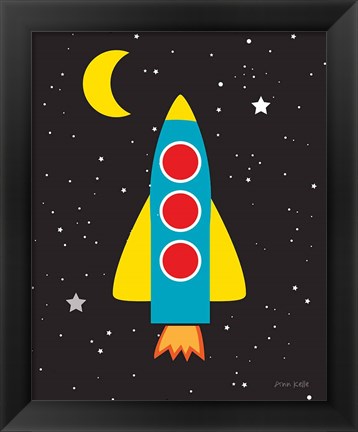 Framed Blast Off Print